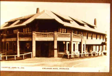 000621 - Photograph - Esplanade Hotel, Inverloch - from R Tipping
