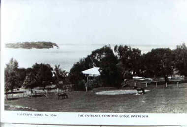 000623 - Photograph - The Entrance, from Pine Lodge, Inverloch - Valentine Series No 3784 - from Ruth Tipping