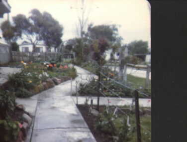 000882 - Photograph - Looking toward Scarborough St - Note rustic arch - Pine Lodge - from E Fitzpatrick