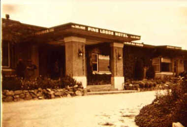000629 - Photograph - Pine Lodge - Facade - from Ruth Tipping
