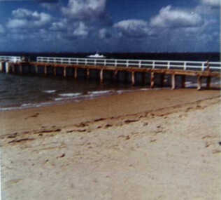 000653 Photograph - 1954 - Inverloch Pier - from Ruth Tipping