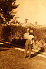 000658 - Photograph - Uncle Wal with Grigg taken 29th December - from VI Cummings