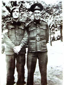 000391 - Photograph - Geoffrey Muldoon in uniform - from Noelle Green