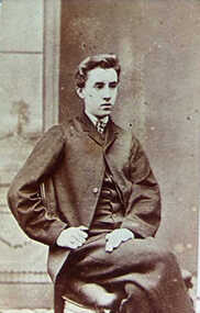 000423 - Photograph - J W Dixon as a young man - from Noelle Green