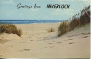 004372 Postcard Photograph - Greetings from Inverloch - Golden Sands - from Graham Paterson