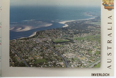 000694 - Photograph - 1993 - Aerial View of Inverloch looking to Anderson Inlet Entrance & Eagles Nest - from Ruth Tipping