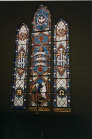 000698 - Photograph - 1997 - Port Albert - Anglican Church Stained Glass Window