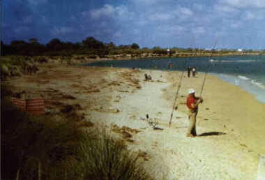 000743 Photograph - Inverloch - Beach Fisherman - from Ruth Tipping