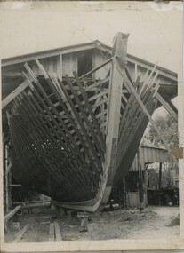 004376 - Photograph - Front of Ripple 2, being built - from Bob Young