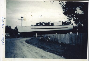 004384 - Photograph - Launching Ripple 2 - November 1959 - from Bob Young