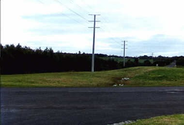 000894 - Photograph - 1997 - Inverloch - corner of highway and Cashin St - line of old road - from K Howsam (Ken)