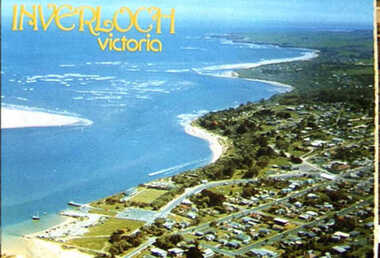 001029 - Photograph - Inverloch aerial view pier looking west - from James Wyeth