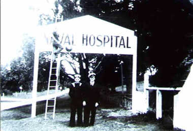 001207 - Photograph - circa 1942 - Pine Lodge Naval Hospital - from T Davis