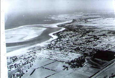 001247 - Photograph - circa 1960's - Aerial Photograph - Inverloch from North East (looking South West) - from L Bailey