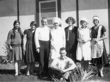 004238 Photograph - Pine Lodge Staff 1933