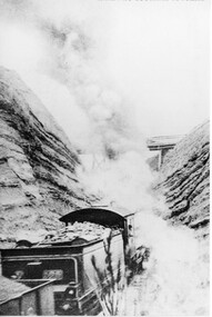 004248 - Photograph - Outtrim coal train at bridge