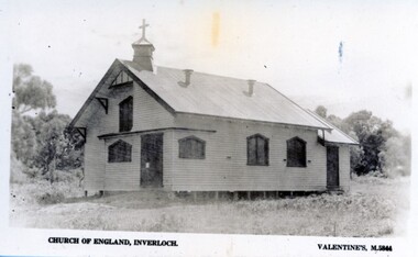 004267 - Postcard - Church of England, Inverloch - from Melva Thorson (nee Symonds) - (same as 004221)