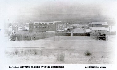 004269 - Postcard - Panorama showing McBride Avenue, Wonthaggi