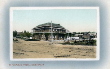 004279 - Postcard - Esplanade Hotel, Inverloch taken by G Ford 1906