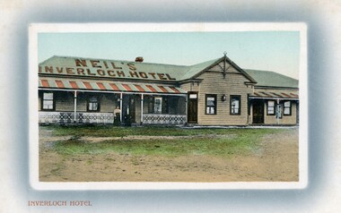 004280 - Postcard - Esplanade Hotel, Inverloch taken by G Ford 1906