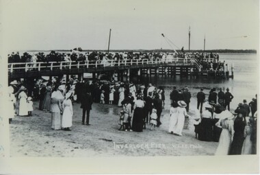 001284 - Photograph - circa 1910 - Regatta Day, Inverloch Pier - from Jill Harrop
