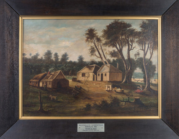 Painting, Petrie, McDonald's Homestead, 1865