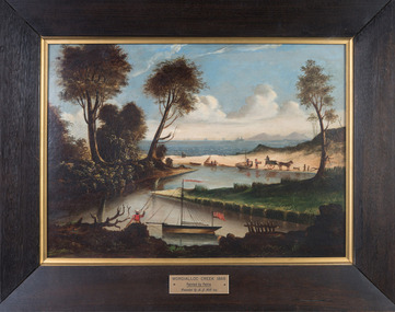 Painting, Petrie, Mordialloc Creek, 1865