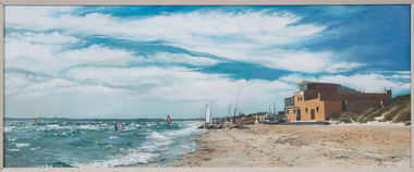 Painting, Robyn Joy Pylypec, Chelsea Yacht Club (2)