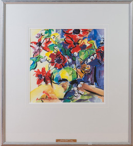 Painting, Margery Fitzgerald Boyle, Vase of Flowers, 1985