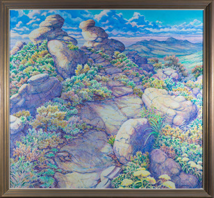 Painting, I. Laurens, Grampians Morning