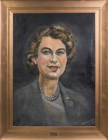 Painting, Crampton, Queens Portrait 1952, 1952