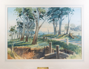 Painting, Paul Warner, Morning Near Yea