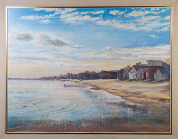 Painting, John Canning, Chelsea Beach