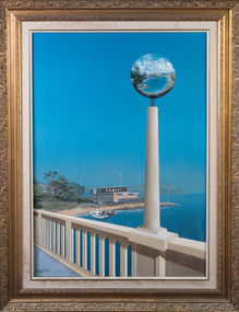 Painting, Pauline Quinn, Patterson River, 1981