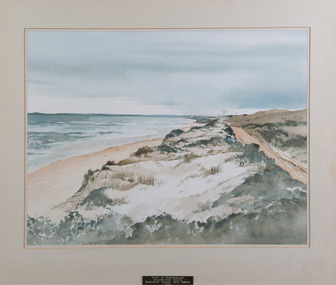 Painting, John Sterchele, Autumn - Woolamai Beach
