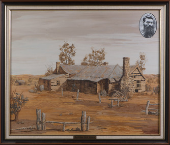 Painting, Doris Percival, Ned Kelly's Old Home