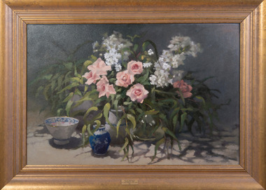 Painting, Wendy Smith, Pink Roses