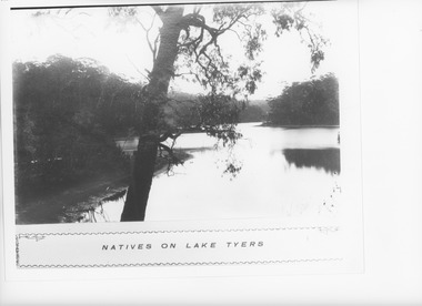 Photograph - Lake Tyers Victoria, Caire, Nicholas John, 1905c