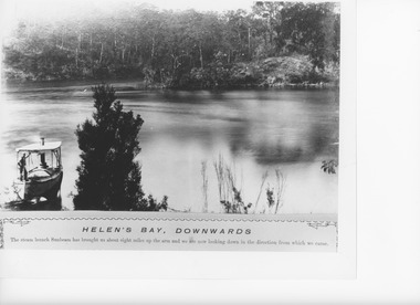 Photograph - Helens Bay Nowa Nowa Arm Lake Tyers Victoria, Caire, Nicholas John, 1905c