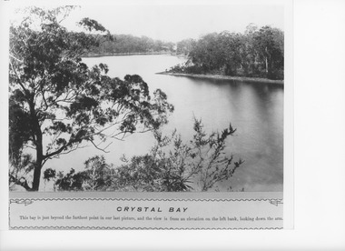 Photograph - Crystal Bay Lake Tyers Victoria, Caire, Nicholas John, 1905c
