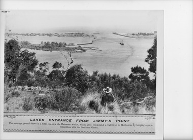 Photograph - Gippsland Lakes from Jemmy's Point, Caire, Nicholas John, 1905c