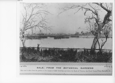 Photograph, Caire, Nicholas John, Lake Guthridge, Sale Victoria c1905, 1905