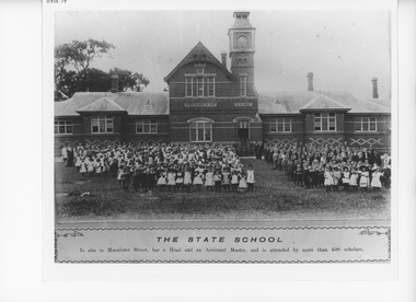 Photograph - Sale State School, Sale Victoria c1905, Caire, Nicholas John, 1905c