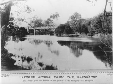 Photograph - Swing  Bridge Sale Victoria c1905, Caire, Nicholas John, 1905c