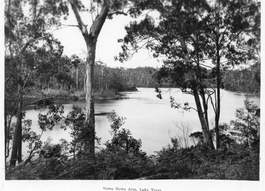 Postcard - Nowa Nowa arm , Lake Tyers Victoria, c1900