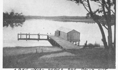 Postcard - Lake Tyers Aboriginal Station, Lake Tyers Victoria, c1950