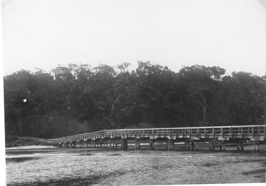 Photograph - North Arm bridge Lakes Entrance Victoria c1900