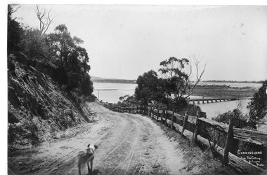 Postcard - North Arm bridge. Lakes Entrance Victoria 1908, Cooper, Alexander