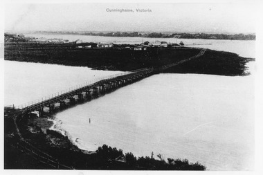 Photograph - Norm Arm bridge, Lakes Entrance Victoria c1900