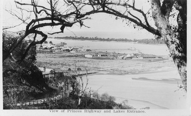 Postcard - View from Jemmys Point, c1920
